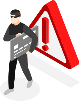 不正アクセスイラスト